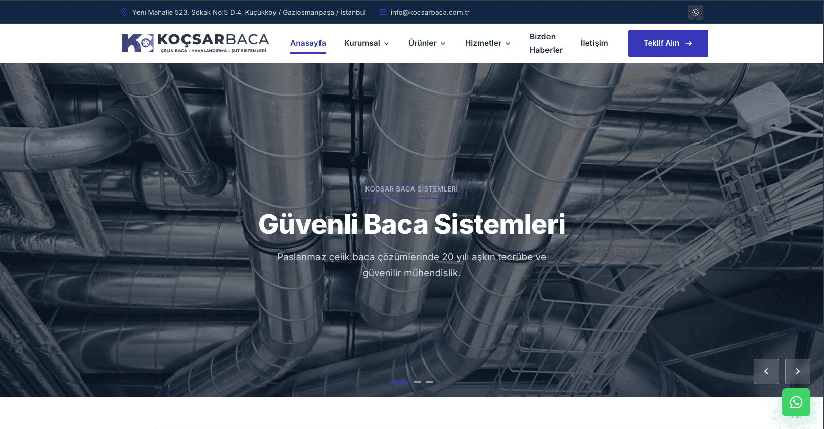 Koçsar Baca Sistemleri